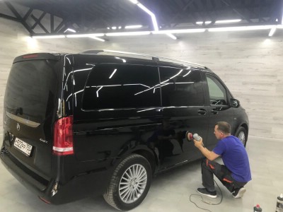 Полировка стекла Mercedes Vito W447 (V-Class) Mini-Van 2014-