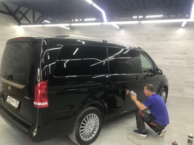 Полировка стекла Mercedes Vito W447 (V-Class) Mini-Van 2014-