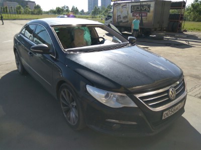 Установка лобового стекла Volkswagen PASSAT CC 4D 2008-2011