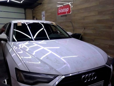 Установка лобового стекла Audi A6 2018-