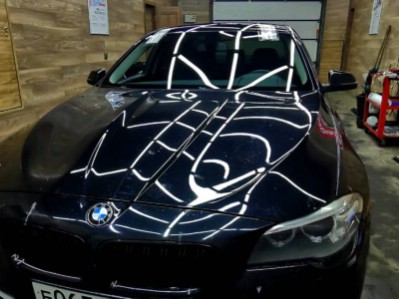 Установка лобового стекла BMW-5 F10 2012-