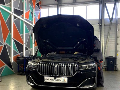 Установка лобового стекла BMW 7ser G11 2011-