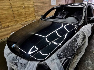 Установка лобового стекла BMW E90 2005-