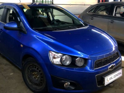 Установка лобового стекла Chevrolet Aveo 2011-