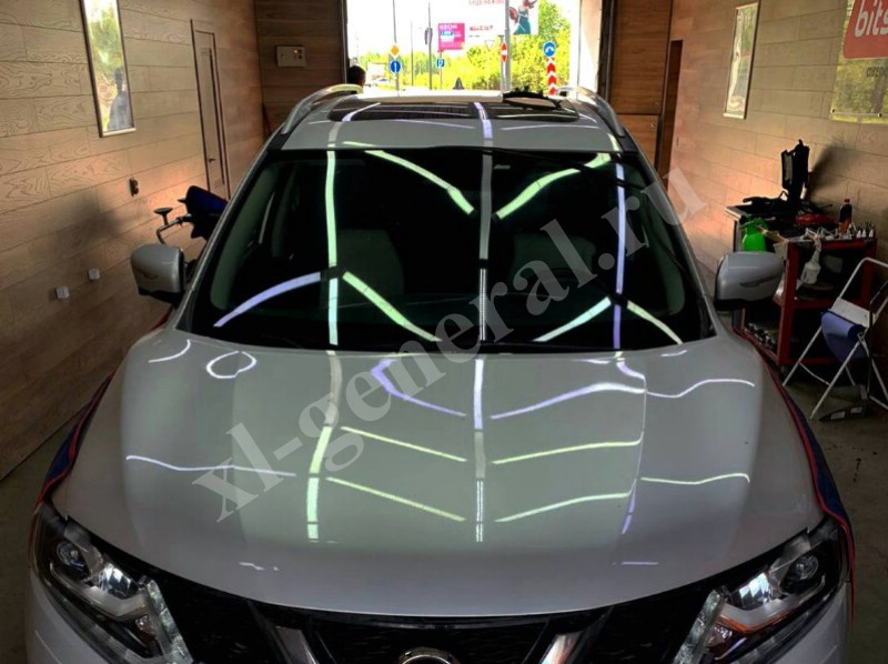 Установка автостекла Nissan X-Trail 2017-