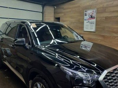 Установка лобового стекла Hyundai Palisade 2018-