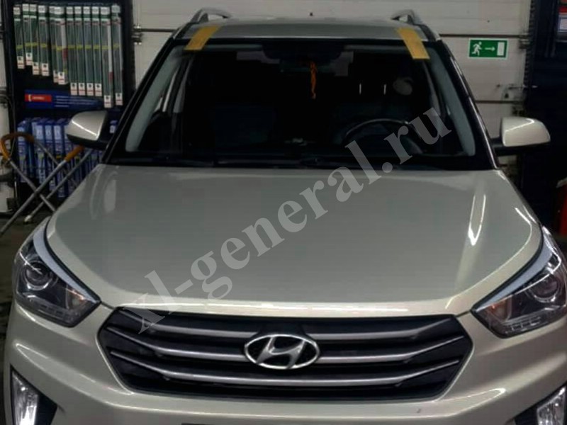 Установка автостекла Hyundai Creta 2014-2021