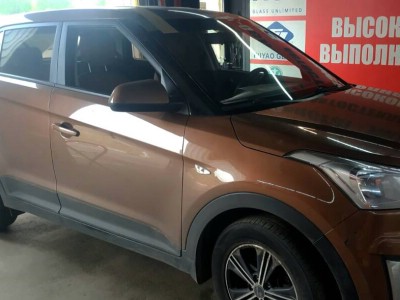 Установка лобового стекла Hyundai Creta 2015-2021