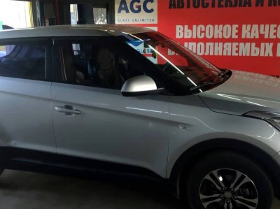 Установка лобового стекла Hyundai Creta 2006-2018