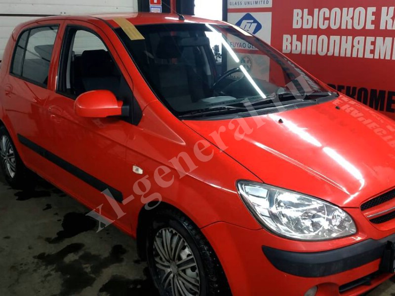 Установка автостекла Hyundai Getz 2002-