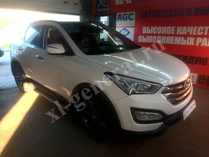 Установка автостекла Hyundai Santa FE 2012-2018