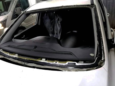 Установка лобового стекла Hyundai Santa FE III 2012-2018