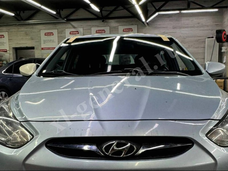 Установка автостекла Hyundai Solaris 2010-2017