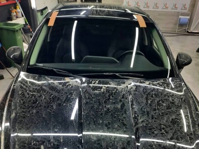 Установка лобового стекла Hyundai Sonata 2020-