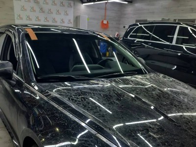 Установка лобового стекла Hyundai Sonata 2020-