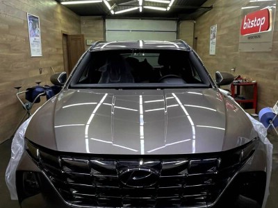 Установка лобового стекла Hyundai Tucson IV 2020-2023