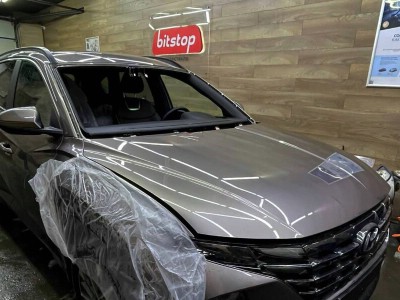 Установка лобового стекла Hyundai Tucson IV 2020-2023