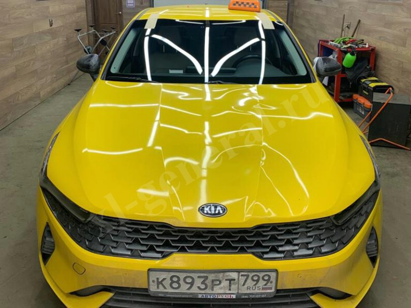 Установка лобового стекла Kia K5 -