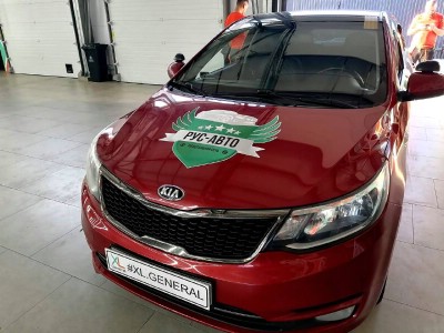 Установка лобового стекла Kia Rio III 2010-2017