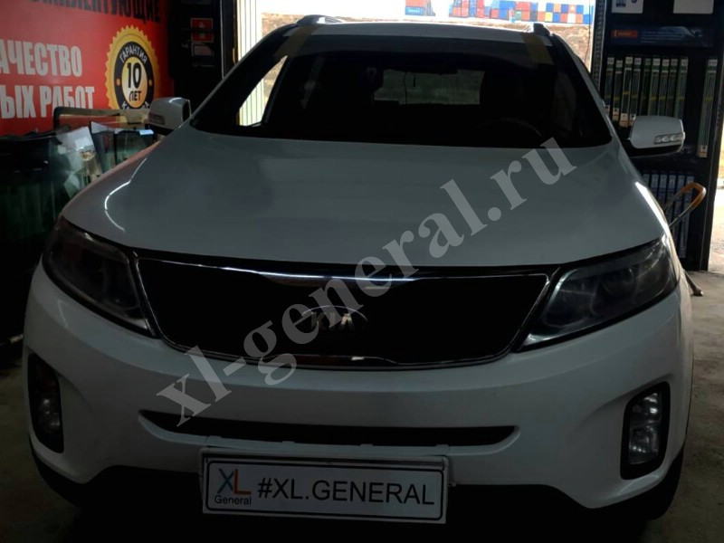 Установка лобового стекла Kia Sorento XM 2009-2021