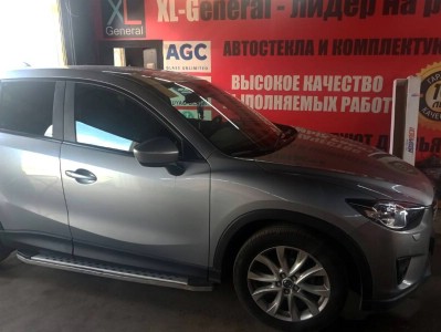 Установка лобового стекла Mazda CX-5 2012-2017