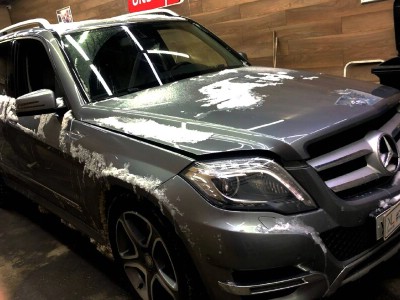 Установка лобового стекла Mercedes-Benz GLK 2012-2014