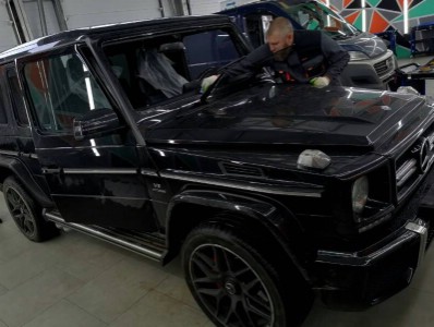 Установка лобового стекла Mercedes G-Class W463 2012-2018