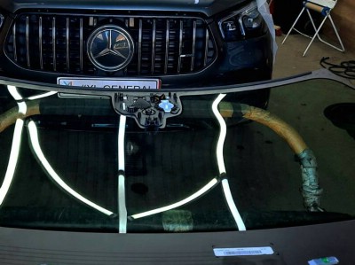 Установка лобового стекла Mercedes GLE-Class W167 2018-