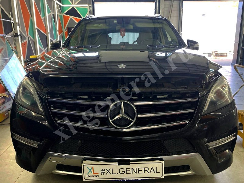 Установка автостекла Mercedes ML 350 -