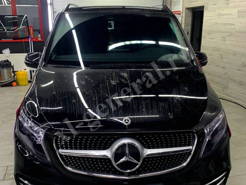 Установка автостекла Mercedes V-Class W447 2014-