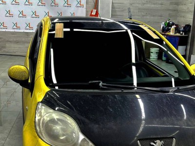 Установка лобового стекла Peugeot 107 -