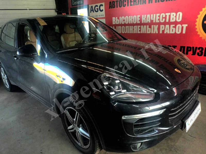 Установка автостекла Porsche Cayenne II 2010-2018