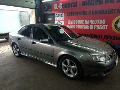 Установка лобового стекла SAAB 9.3 -