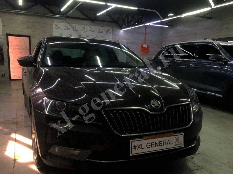 Установка автостекла Skoda Superb 2015-