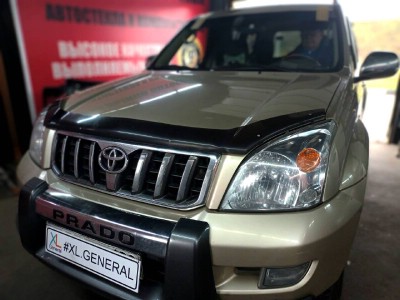 Установка лобового стекла Toyota Landcruiser Prado 120 -