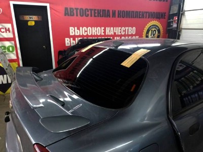 Установка заднего стекла Chevrolet Lanos -