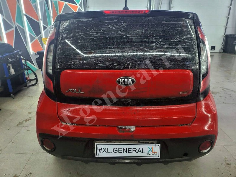 Установка лобового стекла Kia Soul 2014-2019